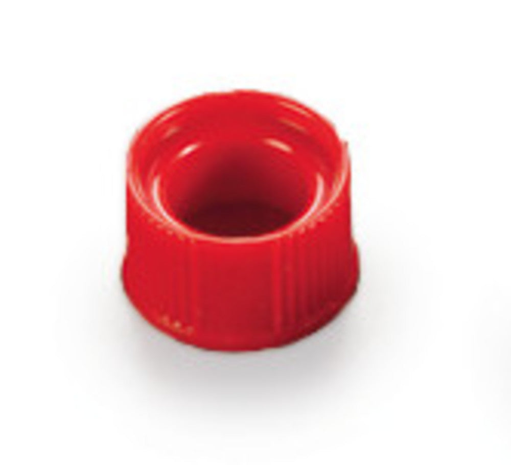 Cap for SnapTwist(TM)-reaction vials, HDPE, red, 1000 unit(s) - Luminix Health