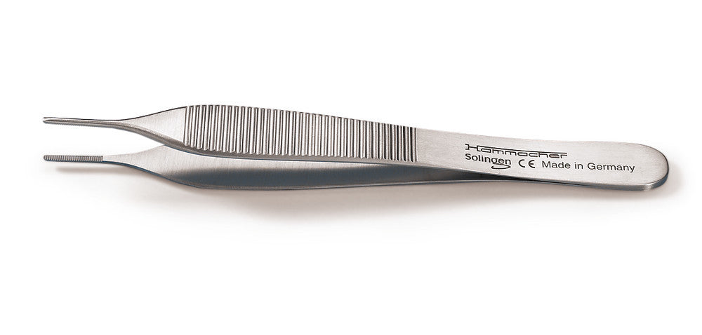 Micro-Adson anatomic forceps, 120 mm, 1 unit(s) - Luminix Health