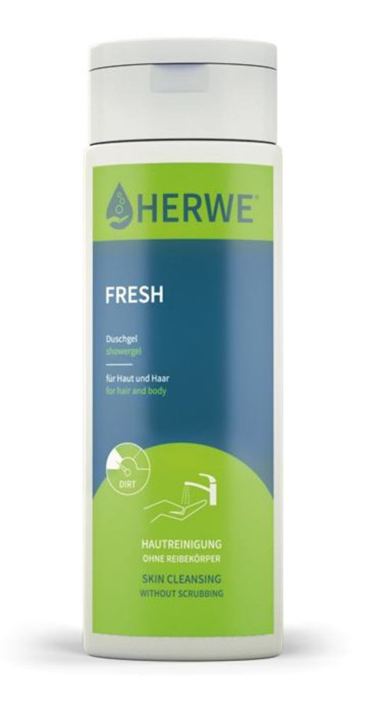 HERWE FRESH shower gel, Dispenser bottle 2000 ml, 1 unit(s) - Luminix Health