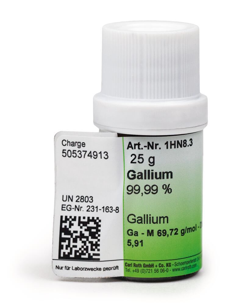 Gallium 99,99 %, 5 g