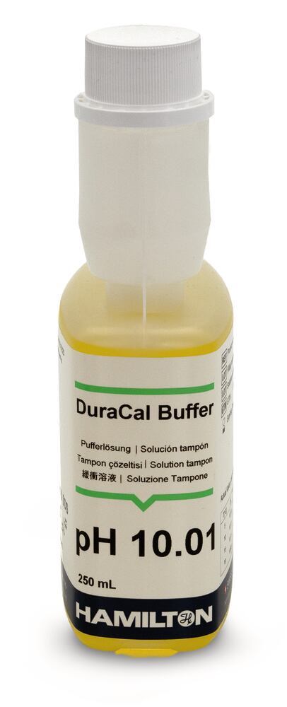 Buffer solution DuraCal pH 10.01 (25 °C) 250 ml, Hamilton, art. 25C1.2
