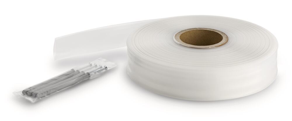 LDPE tubular film 300 x 0,025 mm, L 500 m