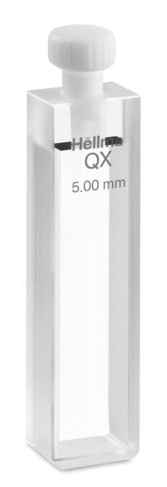 Macro cuvette type 110-QX, 5 mm path length, extended-range quartz glass 1.75 ml, Hellma, art. 110546