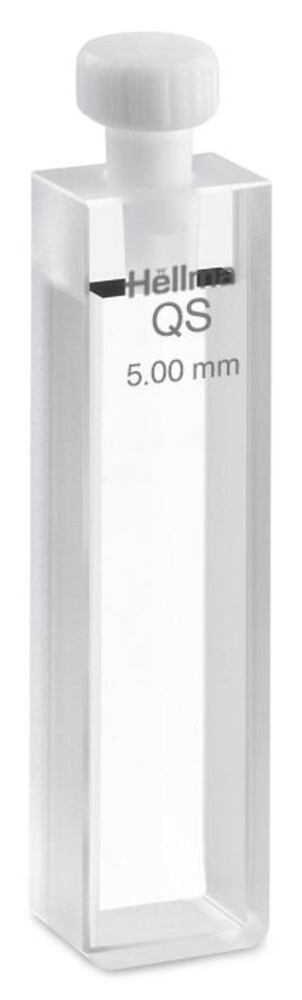 Macro cuvette type 110-QS, 5 mm path length, high-performance quartz glass 1.75 ml, Hellma, art. 110540