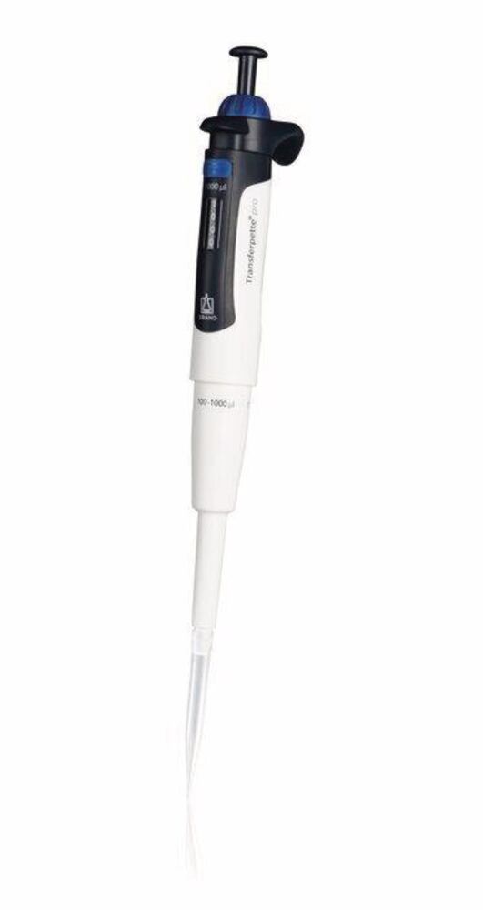 Transferpette® pro variable, DE-M, 100–1000 µl for tips 50–1000 µl, Brand, art. 706880