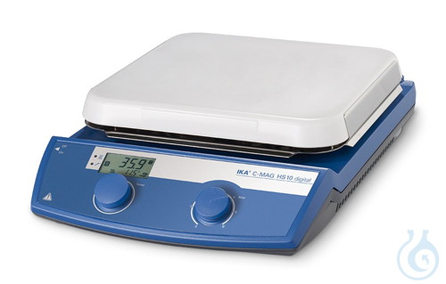 C-MAG HS 10 digital S003, Magnetic stirrer with heating, ceramic plate with Swis