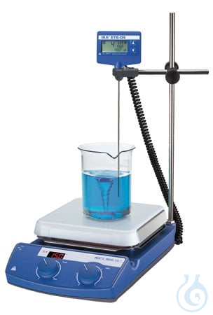C-MAG HS 7 Package S002 , Magnetic stirrer with heating, ceramic plate with UK p