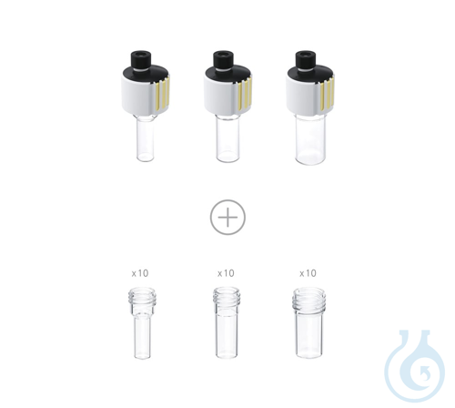 ElectraSyn Complete Vial Kit, Kit of 5/ 10/ 20 ml vials complete, 10 spare vials