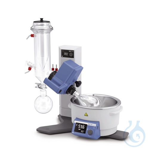 RV 8 dry ice condensor, Rotary evaporator