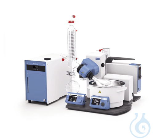 RV 10 auto pro V-C Complete S002 , Rotary evaporator complete solution with UK p
