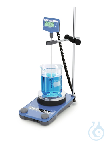 RCT basic ETS-D5 Solution S003, Magnetic stirrer with heating with Swiss plug