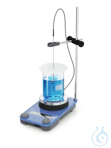 RCT basic ready-to-go Solution S003, Magnetic stirrer with heating with Swiss pl