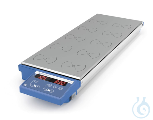 RT 10 S003, Magnetic stirrer with heating, 10 positions with Swiss plug