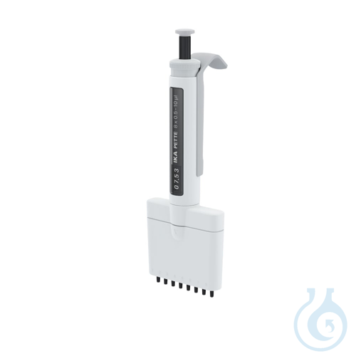 IKA PETTE multi 8 x 0.5 - 10 µl, Pipette, 8-channel, variable volume