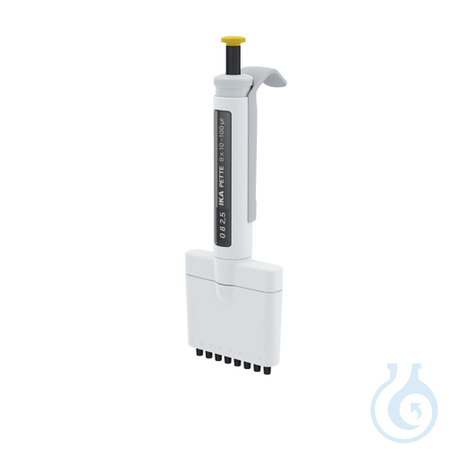 IKA PETTE multi 8 x 10 - 100 µl, Pipette, 8-channel, variable volume