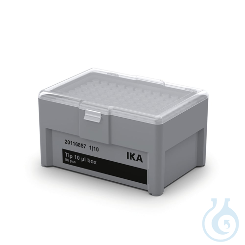 IKA Tip 10 µl box, Pipette tip, 10 µl, transparent