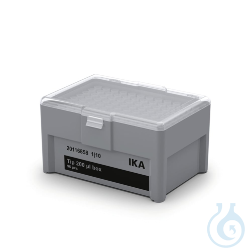 IKA Tip 200 µl box, Pipette tip, 200 µl, transparent