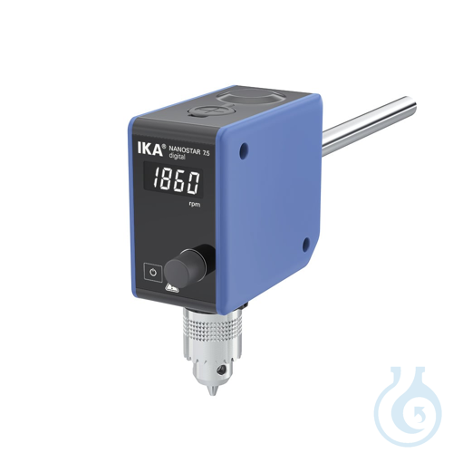 NANOSTAR 7.5 digital, Electronic overhead stirrer