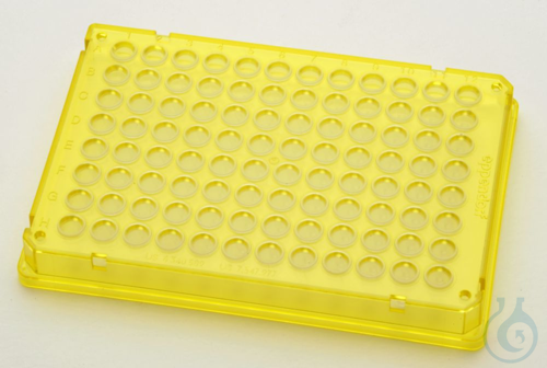 300 PCRPlate 96,skirted yellow