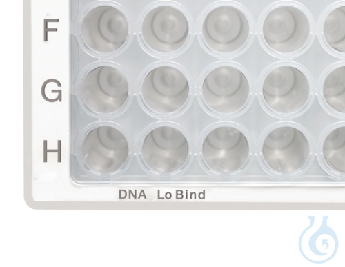 Microplate 96/V-PP clear/white DNA 80pcs
