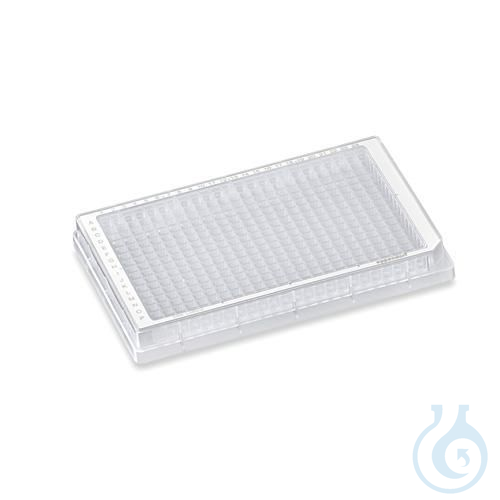 Microplate384/V-PP clear/white DNA 80pl.