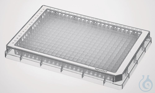 Microplate384/F-PP clear/whitePCR 240pl.