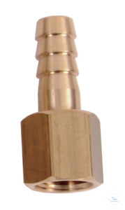 Hose barb 1/4 inch, 6.4mm, 1/4PT