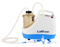 Lafil 400 plus with PES receiver flask 1