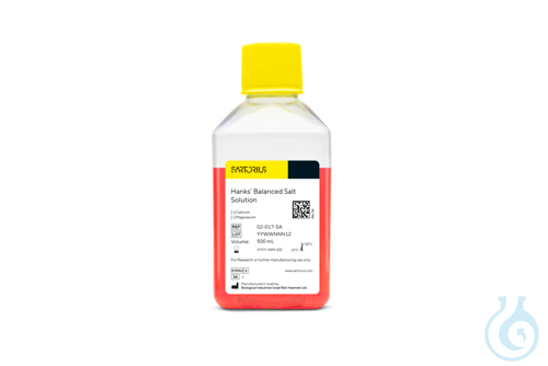 Hank's BSS w/o Calcium & Magnesium 500ML