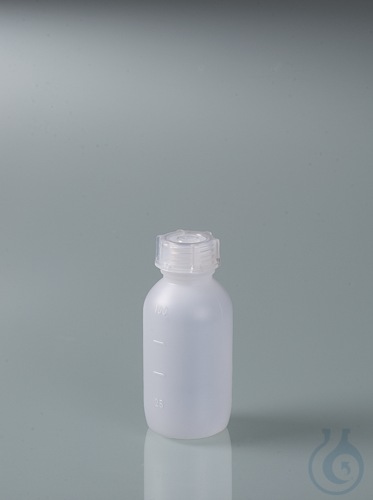 Multi-Bottle w/ graduation, HDPE, 100 ml, w/ cap