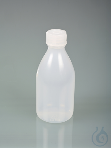 Narrow-necked bio-bottles PE, Green LDPE, 100 ml