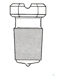 hollow stoppers ST 10/19 hexagonal Boro