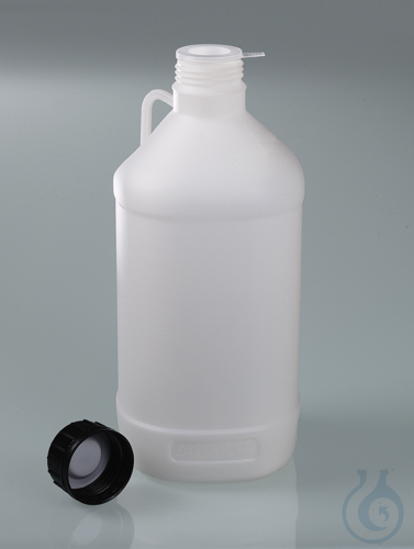 UN-bottle, HDPE, 2500ml, w/ tamper-evident closure