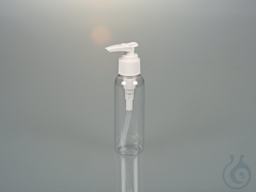 Pump bottle with dispenser, 2 ml p. stroke, 100 ml