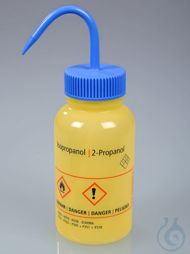 Wide-necked wash bottle ''isopropanol'', 500 ml