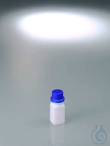 Wide-necked reagent bottle, HDPE, 50 ml, w/ cap
