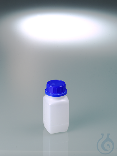 Wide-necked reagent bottle, HDPE, 250 ml, w/ cap
