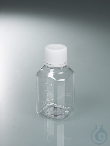 Laboratory bottle PET sterile, clear, 250 ml