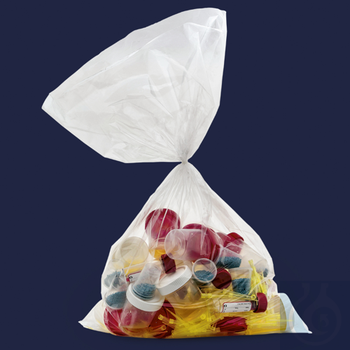 bag - P.P - autoclavable - plain - 690x1100 mm