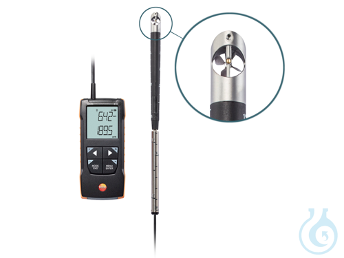testo 416 - Digital 16 mm vane ,, anemometer with App connection