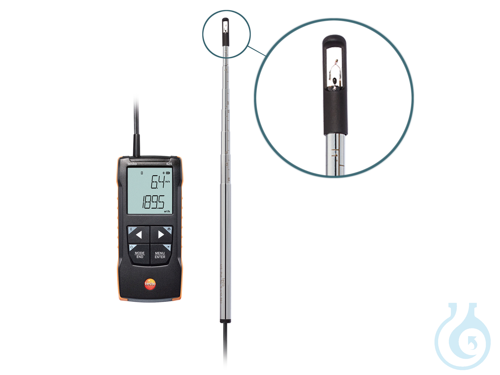 testo 425 – Digital hot wire ,, anemometer with App connection
