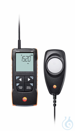 testo 545 – Digital Lux meter , with App, connection