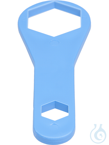 Hexagonal key for thread adapter