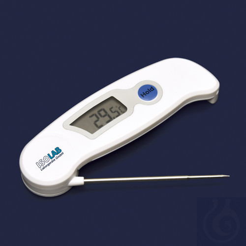 thermometer - with foldable probe