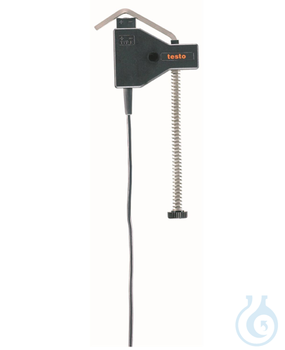 Temperature probe with clamping bracket,, TC Type K