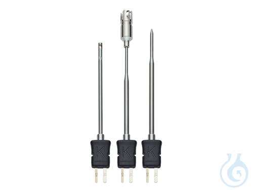 Temperature probe kit, TC type K,, air/immersion/penetration/surface probe