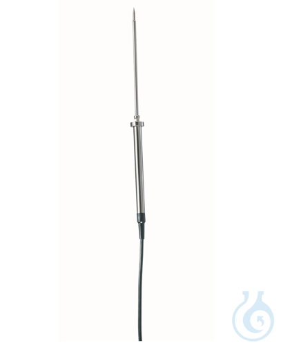 Stainless steel food probe, Pt100, with, PTB approval