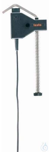 Buisomhulselsonde, NTC-temperatuursensor, voor metingen aan buizen (Ø 5-65 mm)