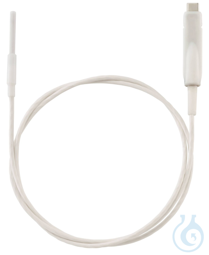 Flexible temperature probe, digital,, with Pt100 temperature sensor