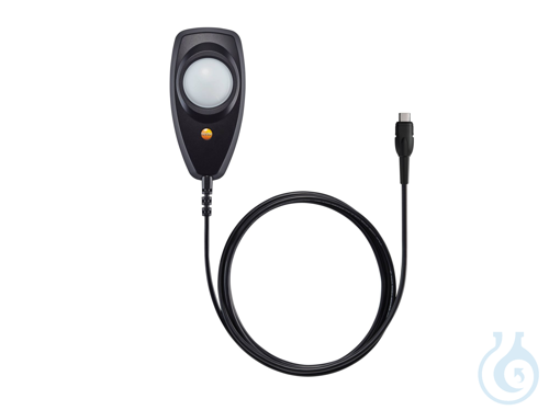 Lux probe, digital, for measuring, illuminance, wired